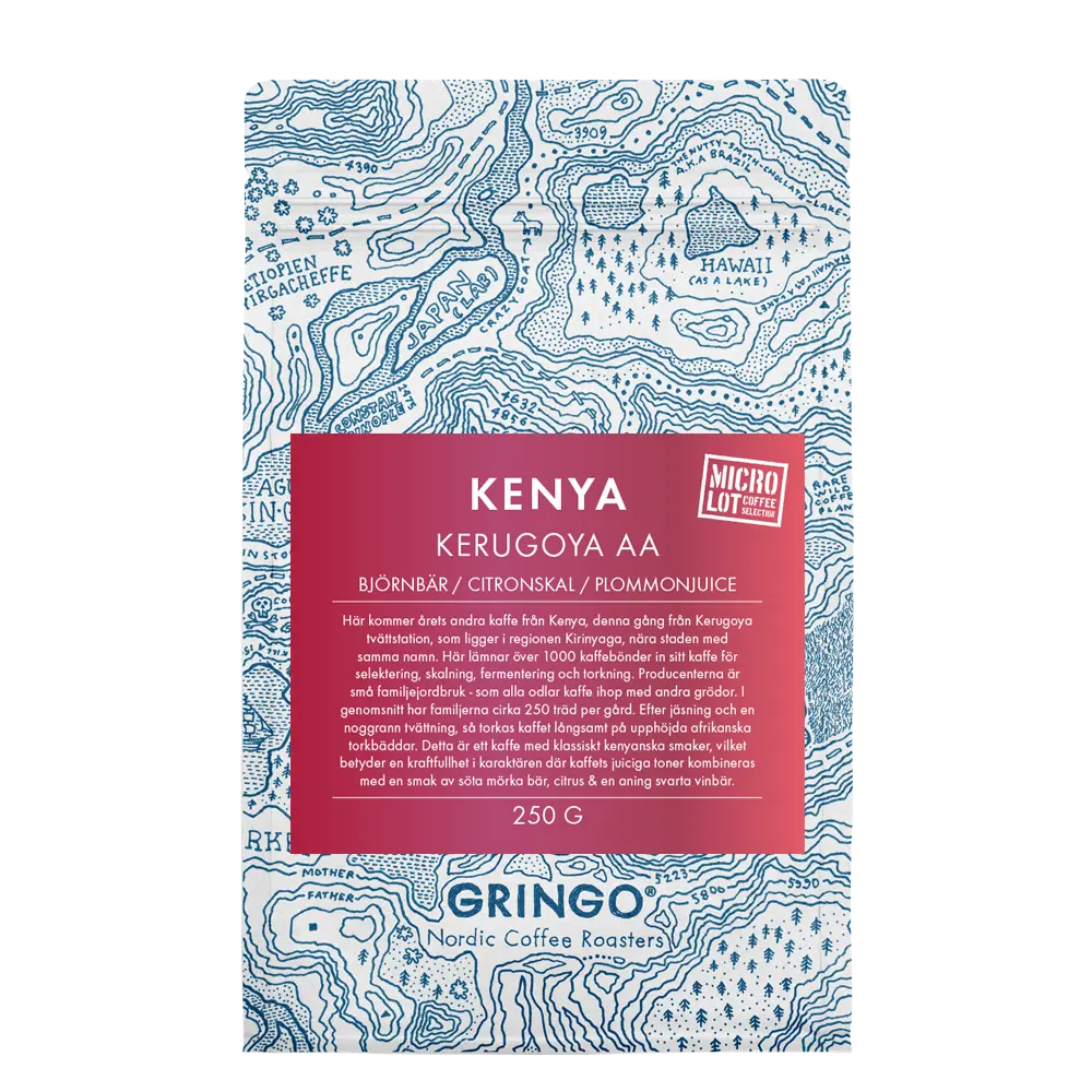 Kenya Kerugoya AA Coffee bag