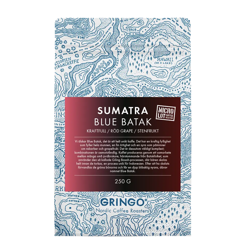 Coffee bag Sumatra Blue Batak